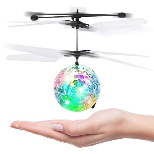 爆款感应飞行器水晶球手控感应飞机飞球智能玩具无人机飞行感应器