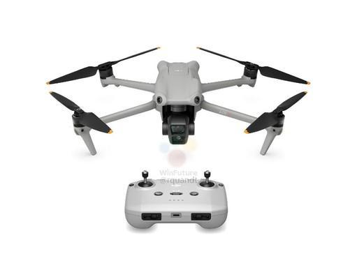 大疆 DJI Air 3 无人机渲染图曝光,搭载双摄像头系统 新款控制器